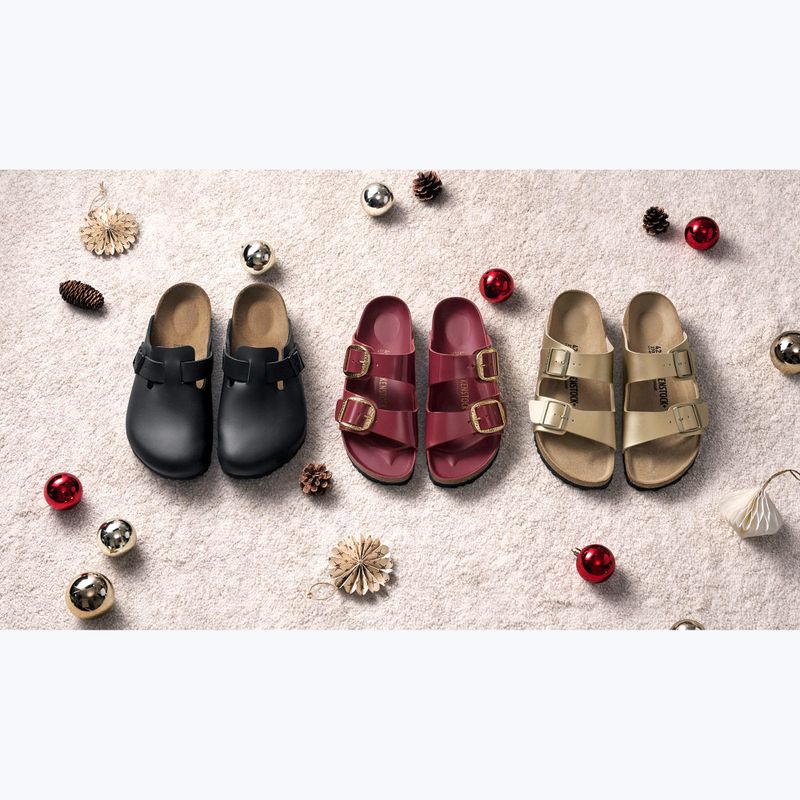 Шльопанці BIRKENSTOCK Arizona Birko-Flor gold 4