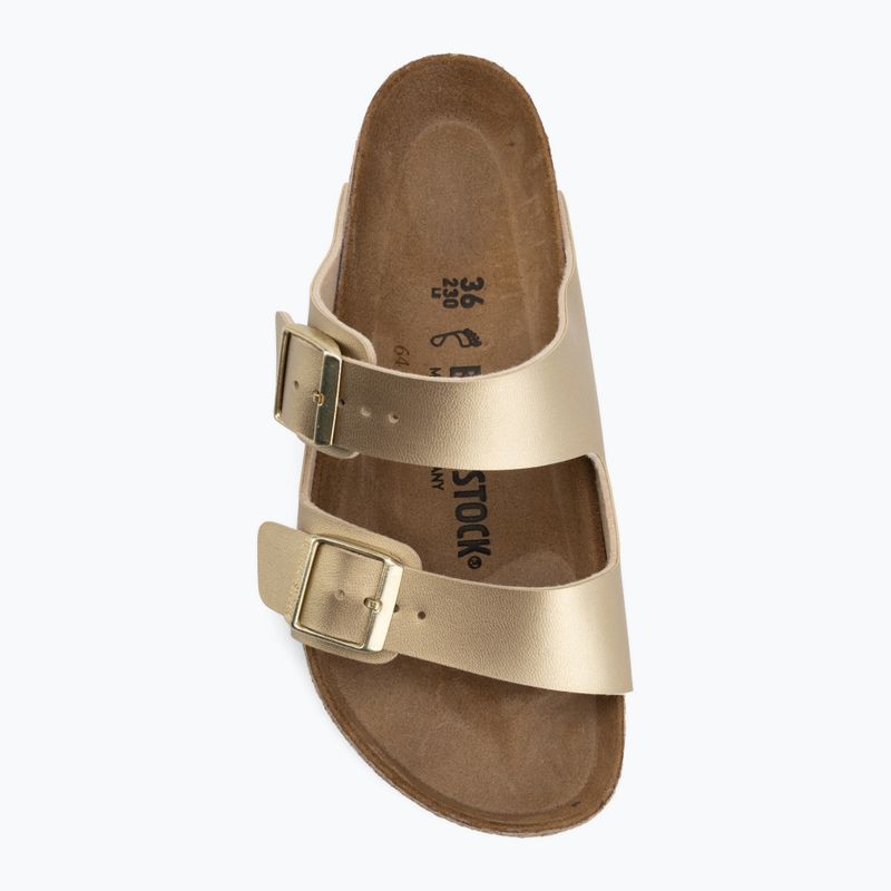 Шльопанці BIRKENSTOCK Arizona Birko-Flor gold 5