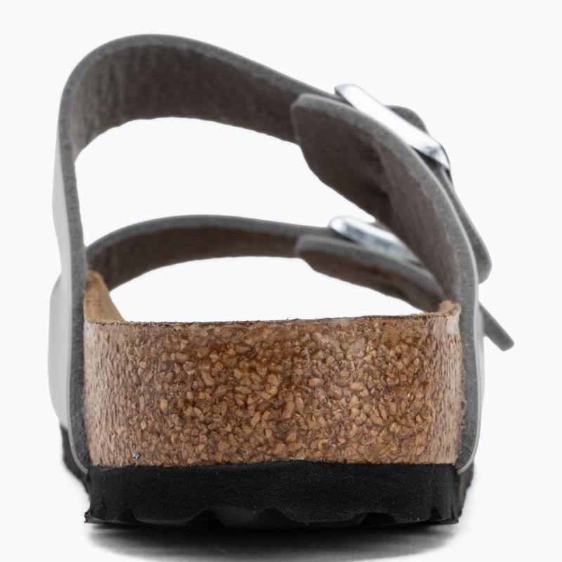 Шльопанці BIRKENSTOCK Arizona Birko-Flor silver 6