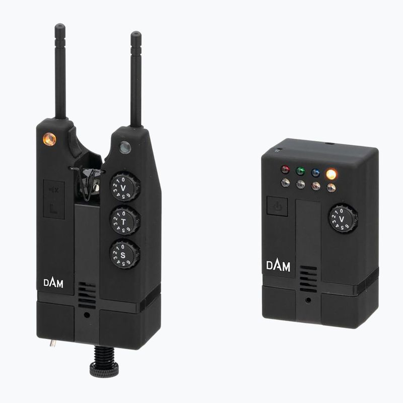 Набір сигналізаторів DAM Hi-T Bite Alarm Set 4+1 blue/red/green/yellow 2