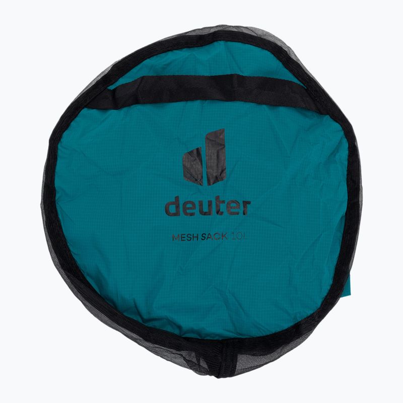 Мішок для багажу Deuter Mesh Sack 10 l petrol/black 2