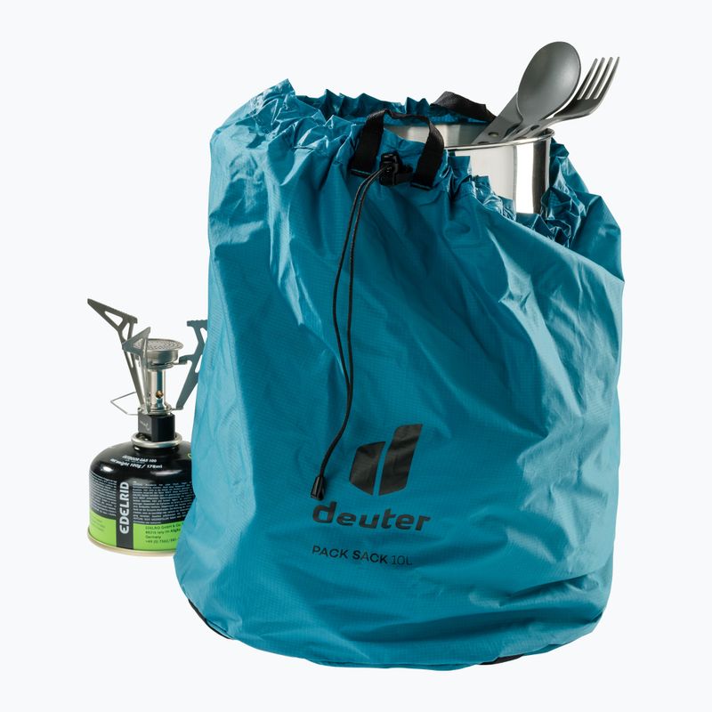 Мішок для багажу Deuter Pack Sack 10 l petrol 2