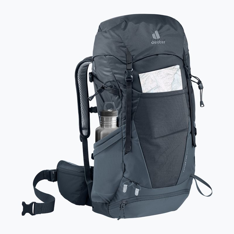 Рюкзак туристичний жіночий deuter Futura Pro 34 l SL black/graphite 5