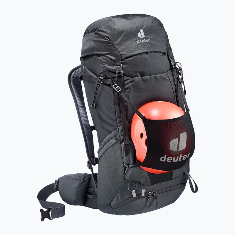 Рюкзак трекінговий жіночий deuter Futura Air Trek 55 + 10 l SL black/graphite 4