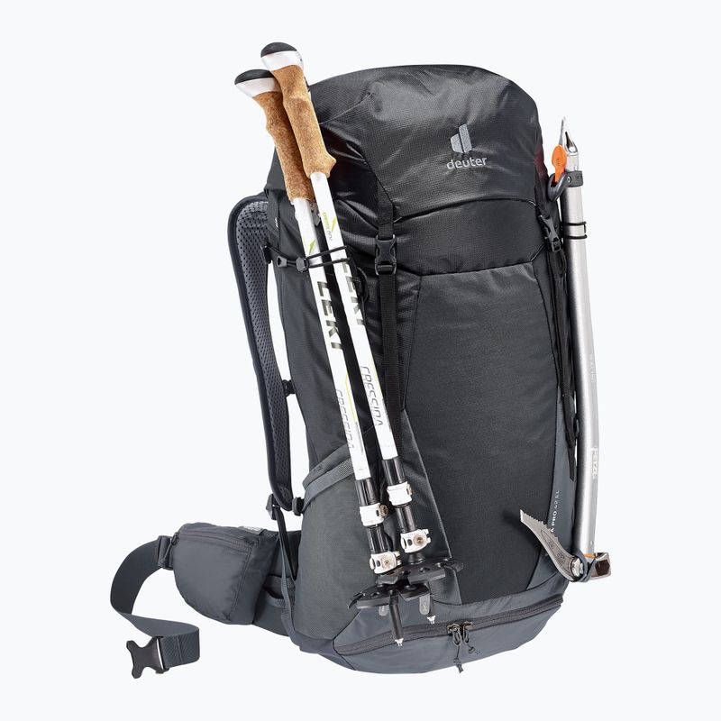 Рюкзак трекінговий жіночий deuter Futura Air Trek 55 + 10 l SL black/graphite 6