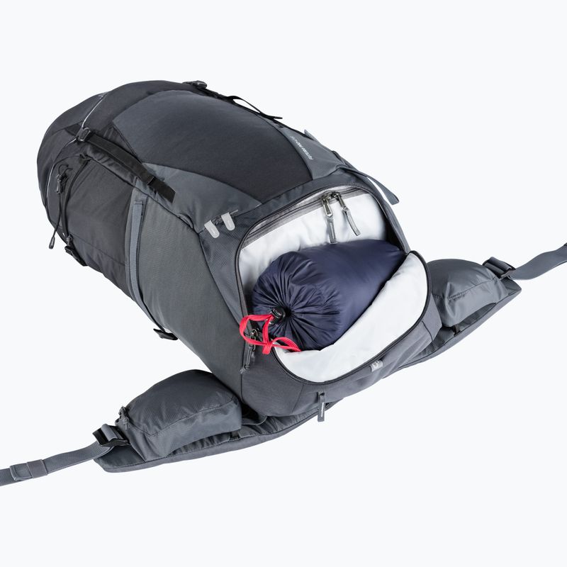 Рюкзак трекінговий жіночий deuter Futura Air Trek 55 + 10 l SL black/graphite 8