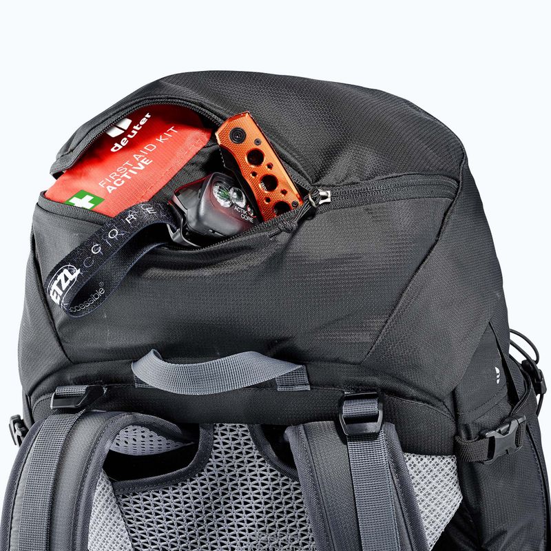 Рюкзак трекінговий жіночий deuter Futura Air Trek 55 + 10 l SL black/graphite 9