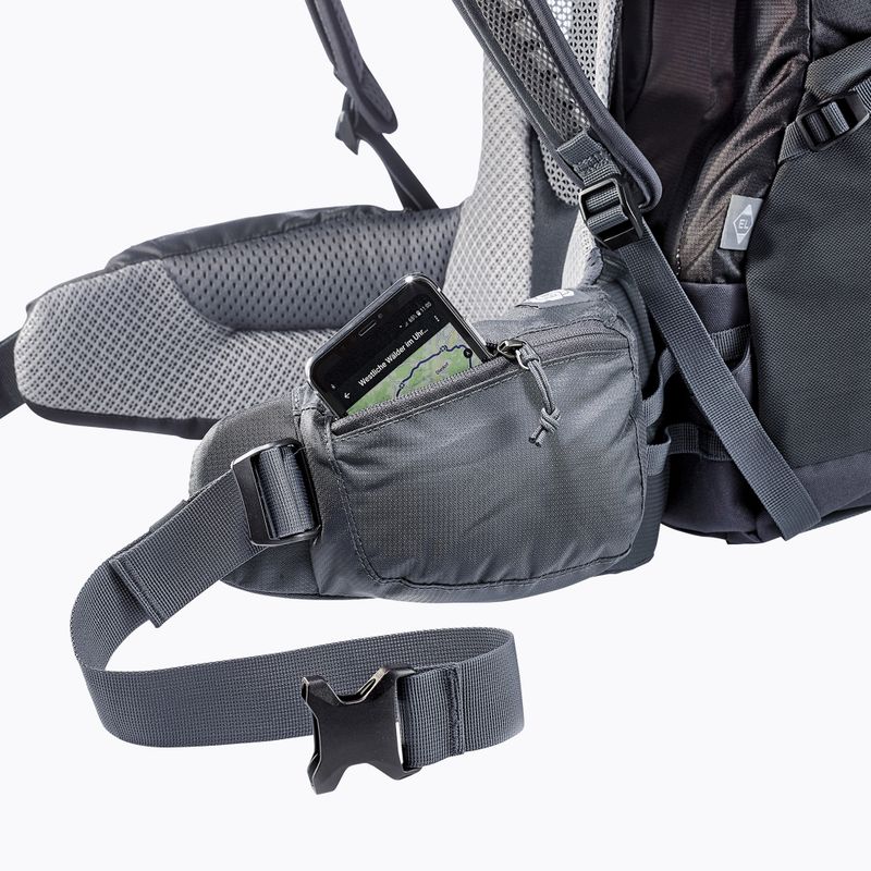 Рюкзак трекінговий жіночий deuter Futura Air Trek 55 + 10 l SL black/graphite 10