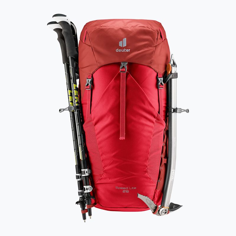 Рюкзак туристичний deuter Speed Lite 26 л червоний 3410621 7