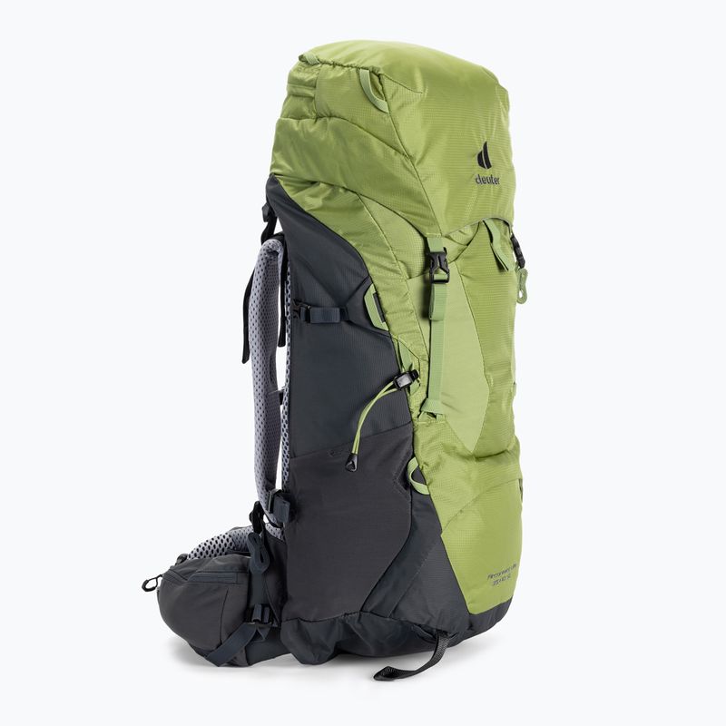 Рюкзак трекінговий жіночий deuter Aircontact Lite 35 + 10 l SL pistachio/graphite