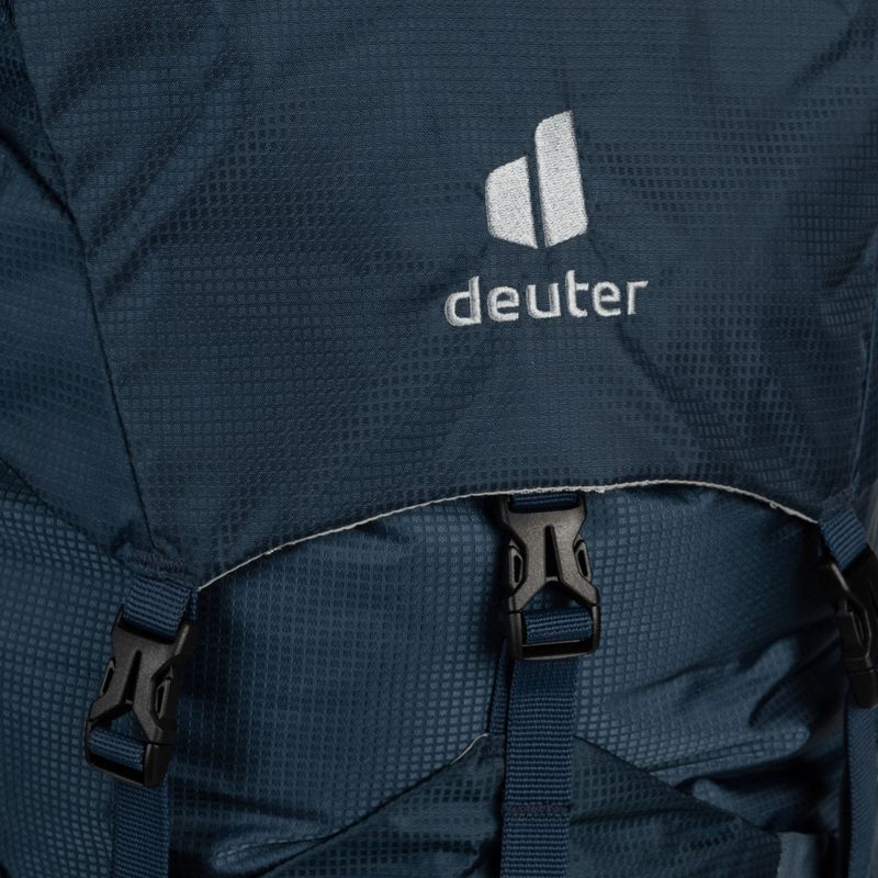 Рюкзак для трекінгу жіночий deuter Aircontact Lite SL 35+10 л синьо-бордовий 3340221 4