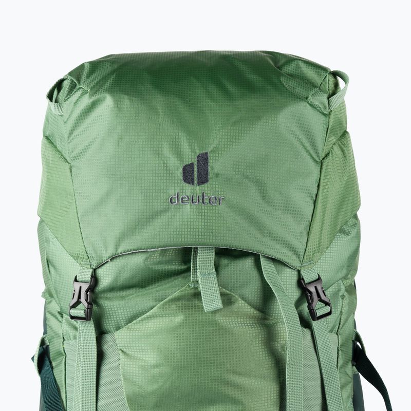 Рюкзак для трекінгу deuter Aircontact Lite SL 45+10 л зелений 334042122640 4