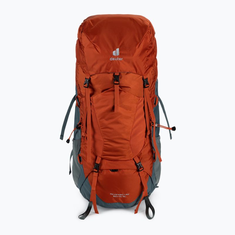 Рюкзак для трекінгу жіночий deuter Aircontact Lite SL 60 + 10 л помаранчевий 3340621