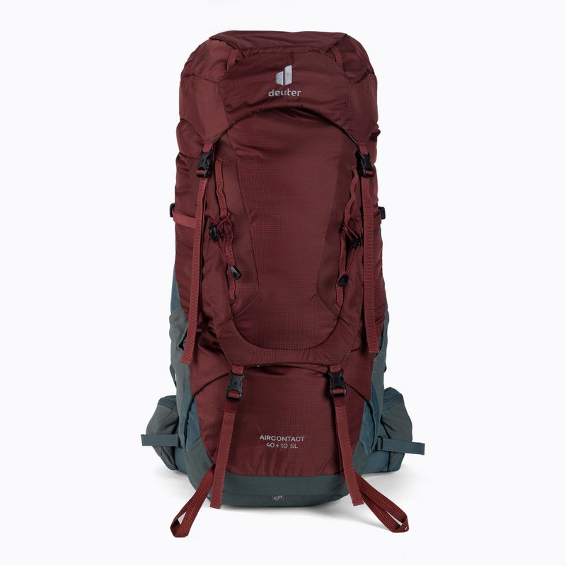 Рюкзак для трекінгу жіночий deuter Aircontact SL 40+10 л червоний 3320021