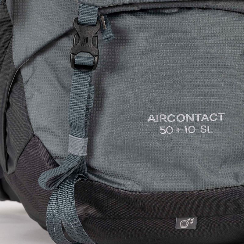 Рюкзак для трекінгу жіночий deuter Aircontact SL 50 + 10 л сірий 3320221 5