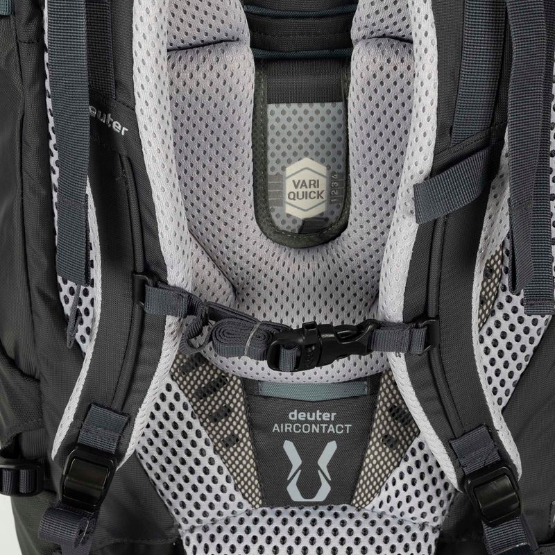 Рюкзак для трекінгу жіночий deuter Aircontact SL 50 + 10 л сірий 3320221 6