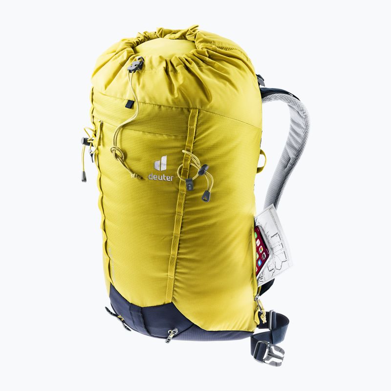 Рюкзак скелелазний deuter Guide Lite 22 л жовтий 336002123290 11