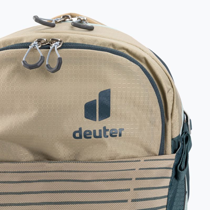 Рюкзак велосипедний жіночий Deuter Trans Alpine Pro 26 l SL sand/teal 4