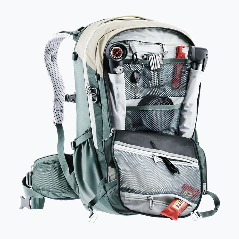 Рюкзак велосипедний жіночий Deuter Trans Alpine Pro 26 l SL sand/teal 9