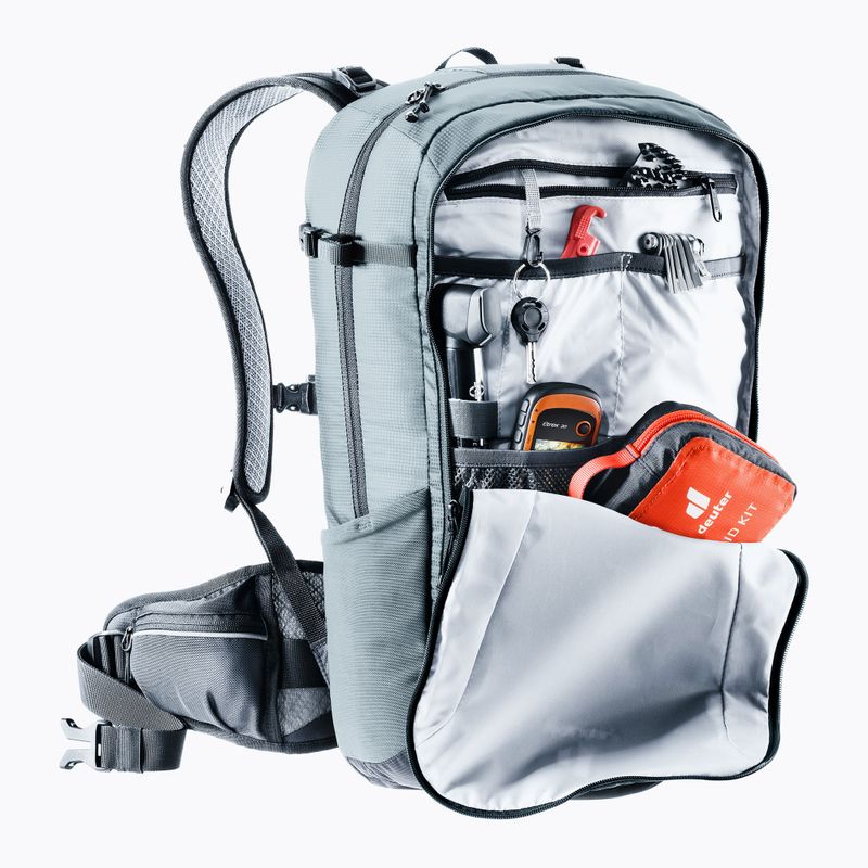 Велосипедний рюкзак Deuter Flyt 20 л графітовий/чорний 7