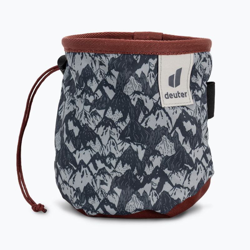 Мішок для магнезії Deuter Gravity Chalk Bag I graphite mountain/redwood