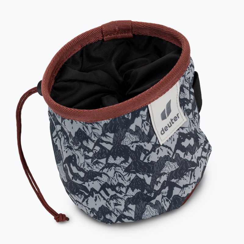 Мішок для магнезії Deuter Gravity Chalk Bag I graphite mountain/redwood 2