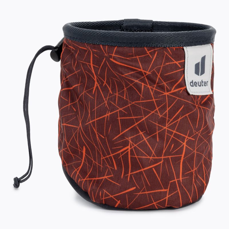 Мішок для магнезії Deuter Gravity Chalk Bag I redwood scratches/graphite