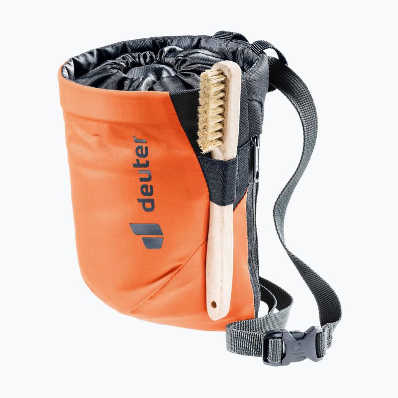 Мішечок для магнезії deuter Gravity Chalk Bag II помаранчевий 3391422 5