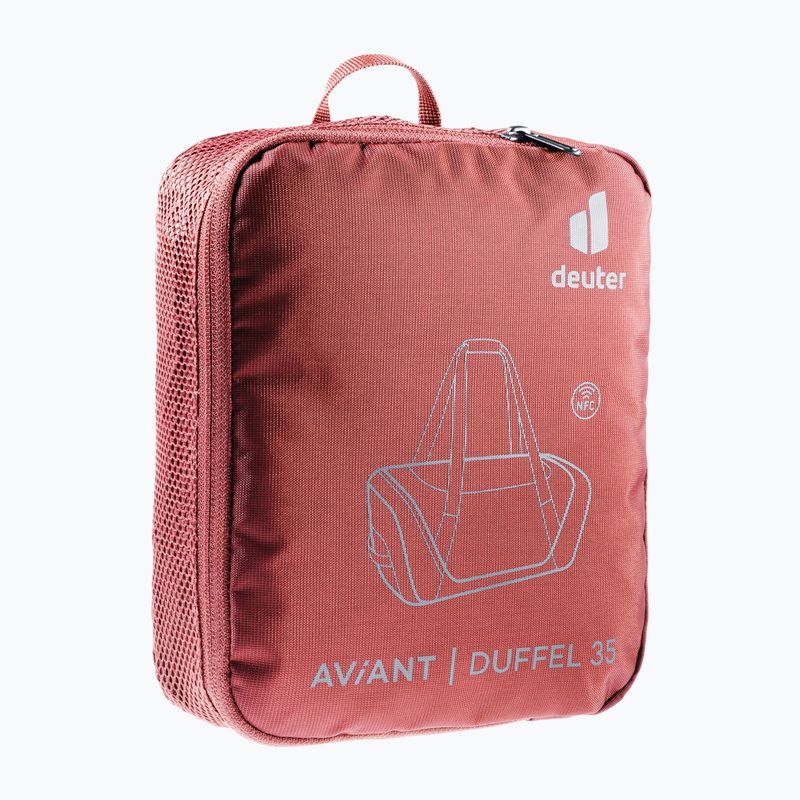 Сумка дорожня Deuter Aviant Duffel 35 l redwood/ink 5