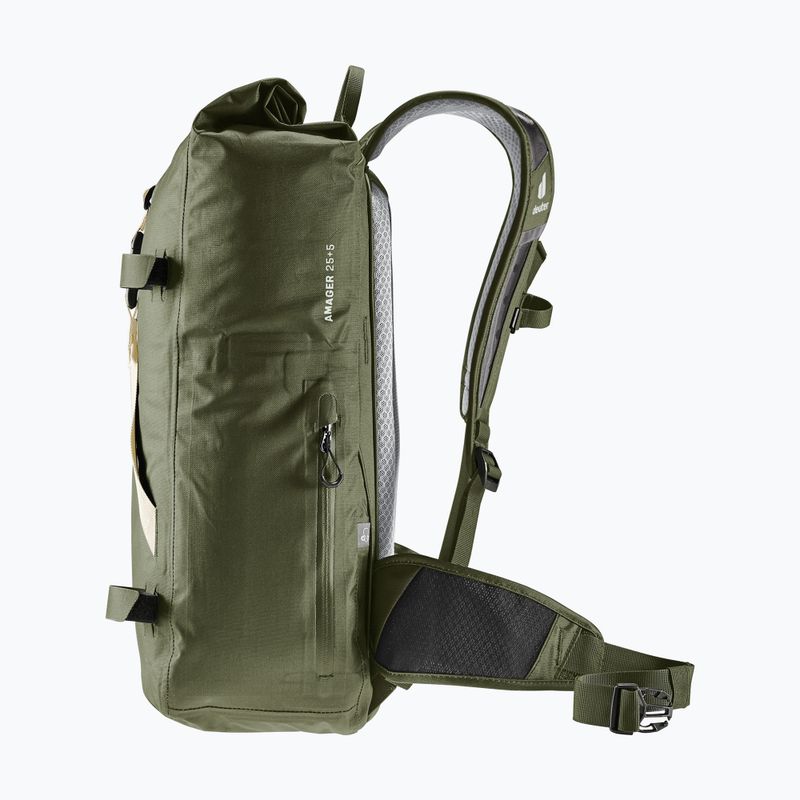 Рюкзак велосипедний Deuter Amager 25+5 khaki 3