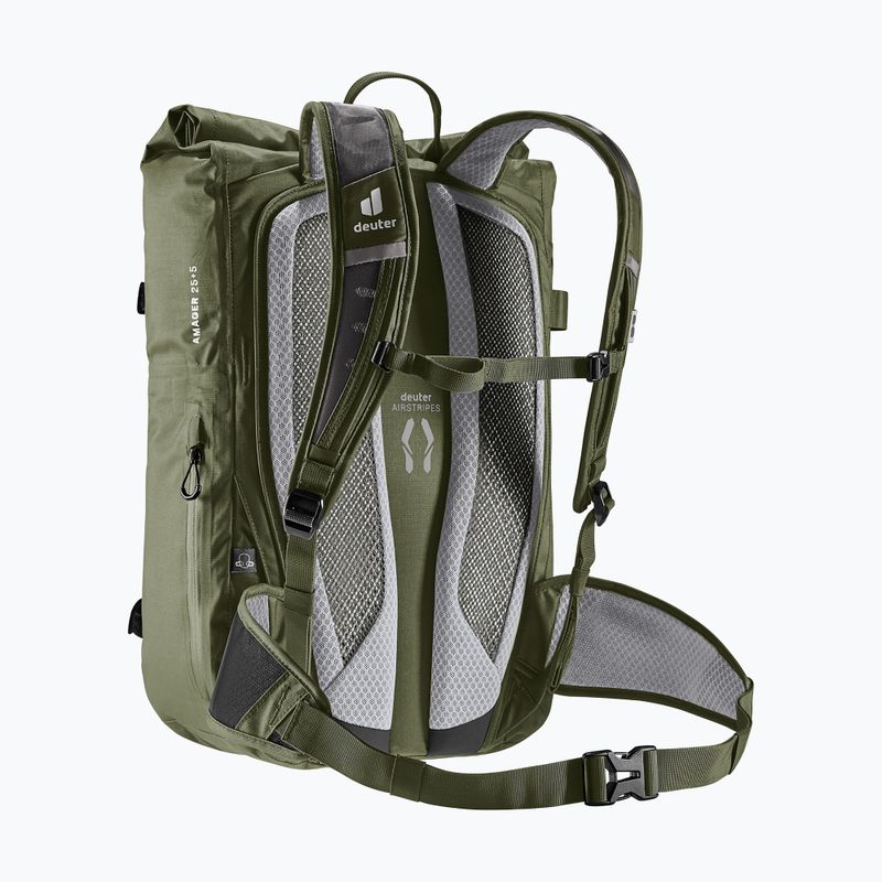 Рюкзак велосипедний Deuter Amager 25+5 khaki 6