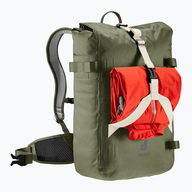 Рюкзак велосипедний Deuter Amager 25+5 khaki 8