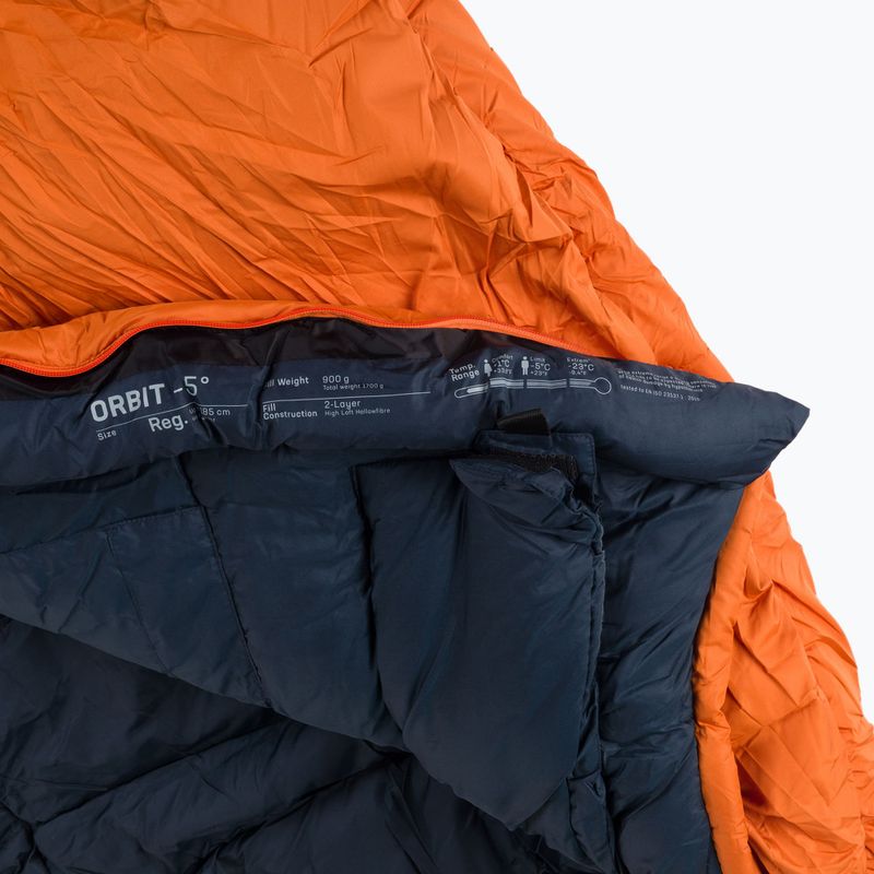 Спальний мішок deuter Orbit -5° regular/left mandarine/ink 5