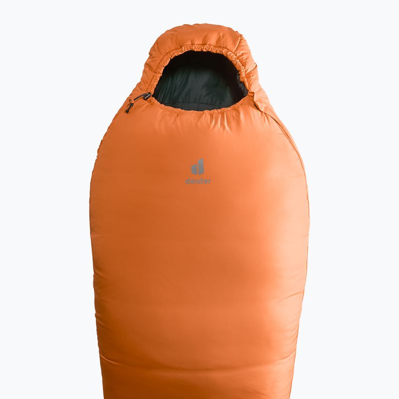 Спальний мішок Deuter Orbit -5° regular/right mandarine/ink 2