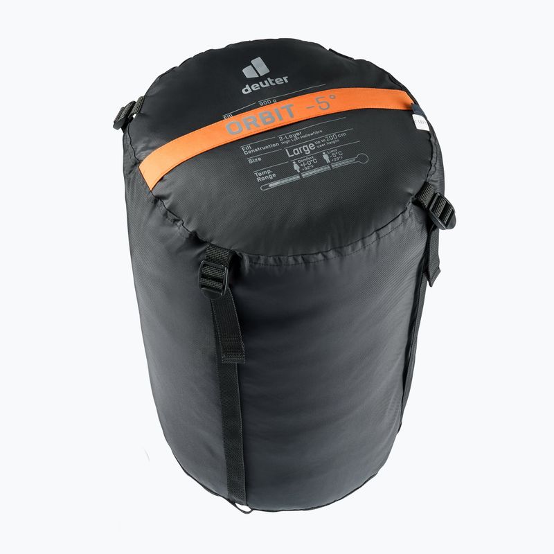 Спальний мішок Deuter Orbit -5° regular/right mandarine/ink 6