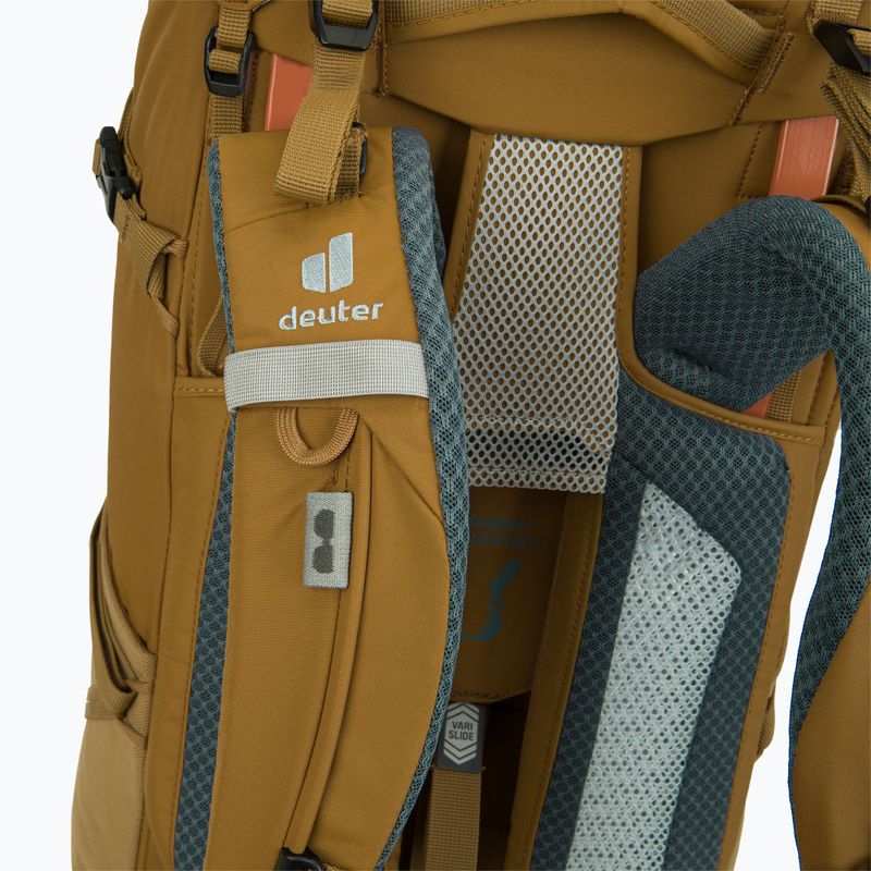 Рюкзак для трекінгу deuter Aircontact Core 40+10 л коричневий 335012263180 5