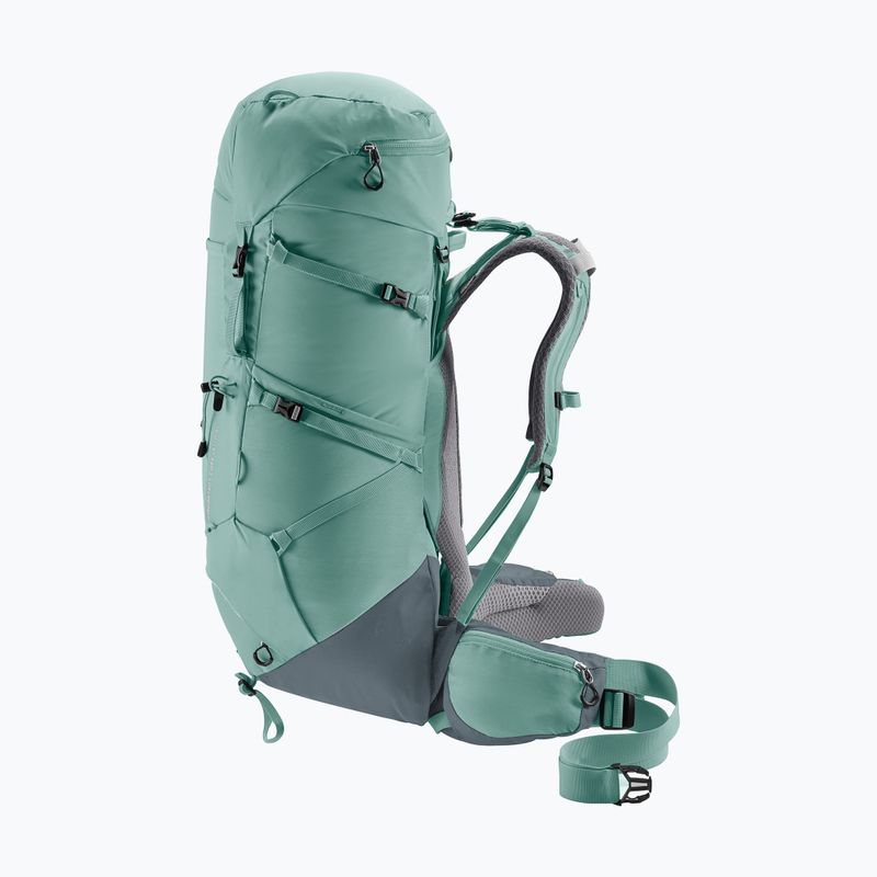 Рюкзак трекінговий жіночий Deuter Aircontact Core 45 + 10 l SL jade/graphite 3
