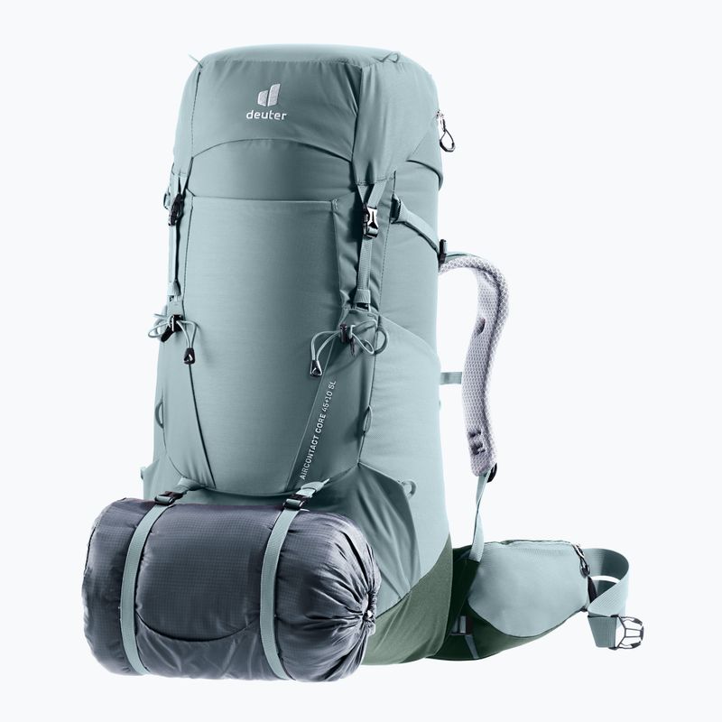 Рюкзак трекінговий жіночий Deuter Aircontact Core 45 + 10 l SL shale/ivy 8