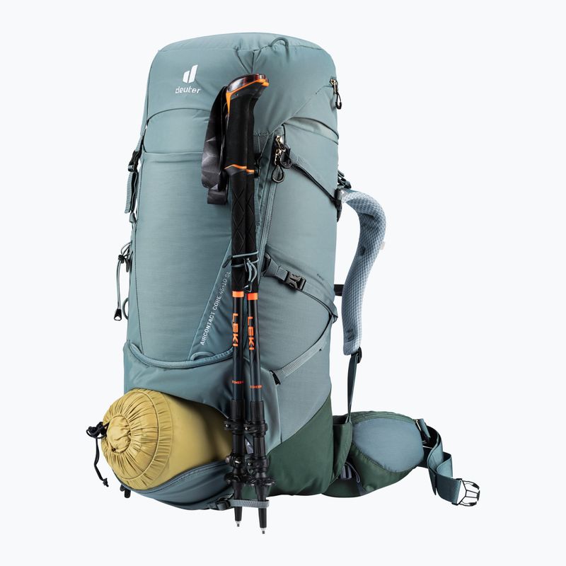 Рюкзак трекінговий жіночий Deuter Aircontact Core 45 + 10 l SL shale/ivy 10