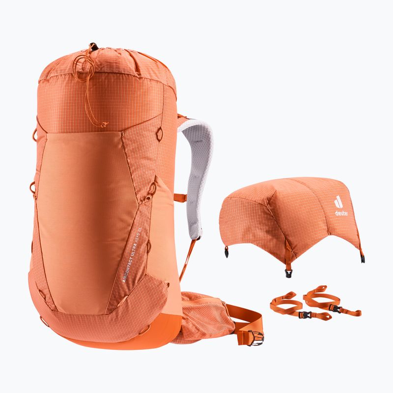 Рюкзак трекінговий deuter Aircontact Ultra 45+5 SL sienna/paprika 7