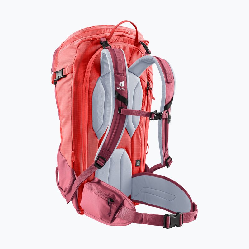 Рюкзак для скітуру жіночий Deuter Freerider Pro 32+ l SL maron/currant 3