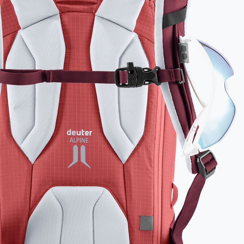 Рюкзак для скітуру жіночий Deuter Freerider Pro 32+ l SL maron/currant 10