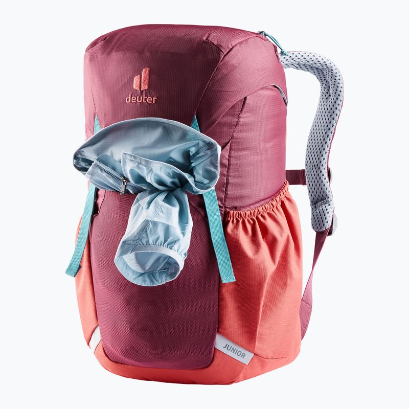 Рюкзак туристичний дитячий Deuter Junior 18 l maron/currant 10