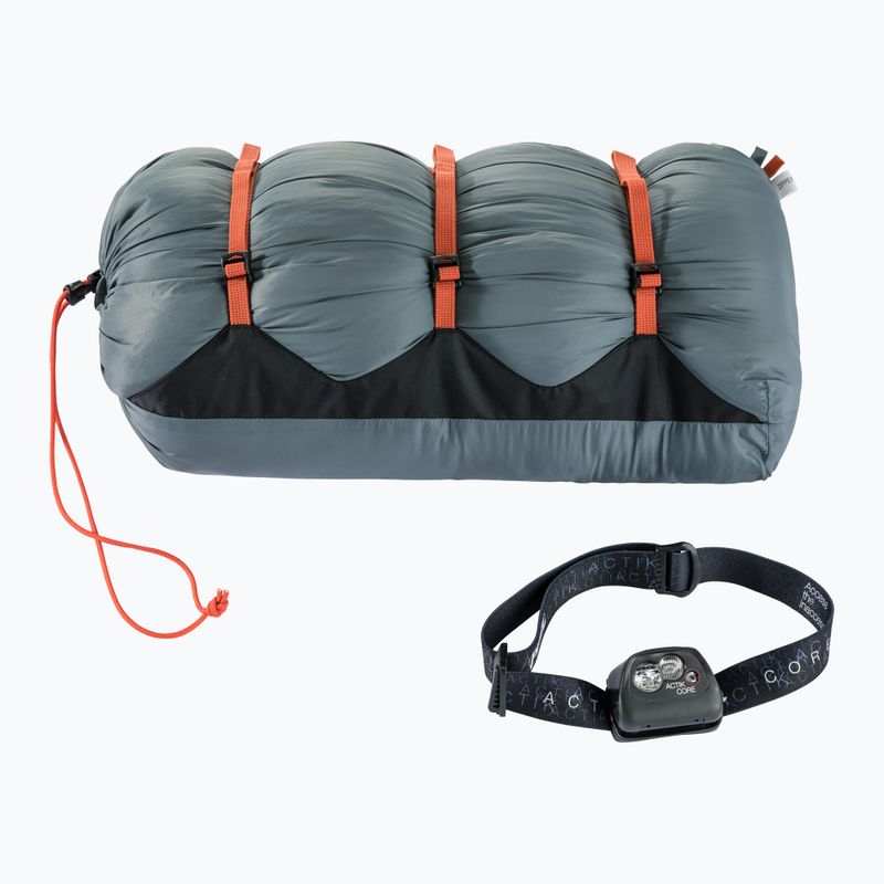 Спальний мішок deuter Astro Pro 600 L teal/paprika 3