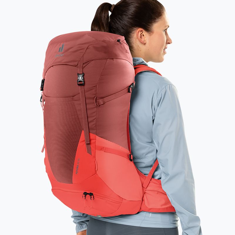Рюкзак туристичний жіночий Deuter Futura 30 l SL caspia/currant 13
