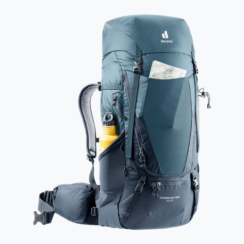 Рюкзак трекінговий Deuter Futura Air Trek 50 + 10 l atlantic/ink 6