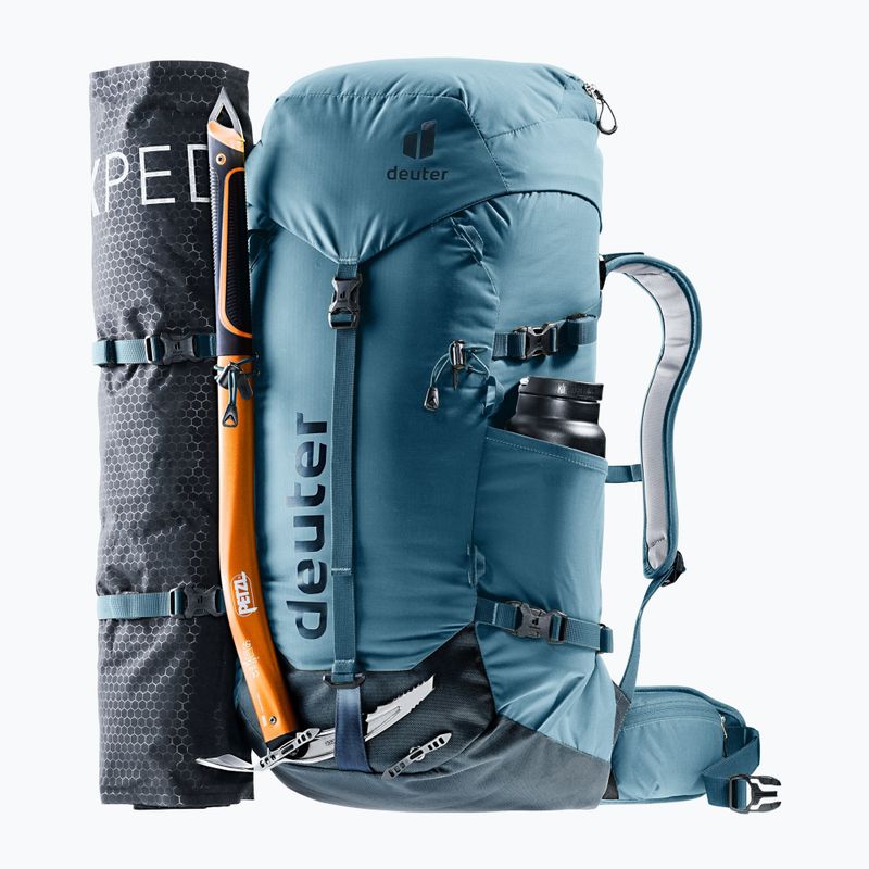 Альпіністський рюкзак Deuter Gravity Expedition 45+12 л атлант/чорний 7