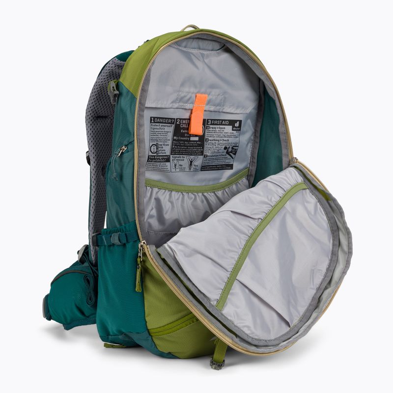 Рюкзак велосипедний Deuter Trans Alpine 24 l meadow/deepsea 4