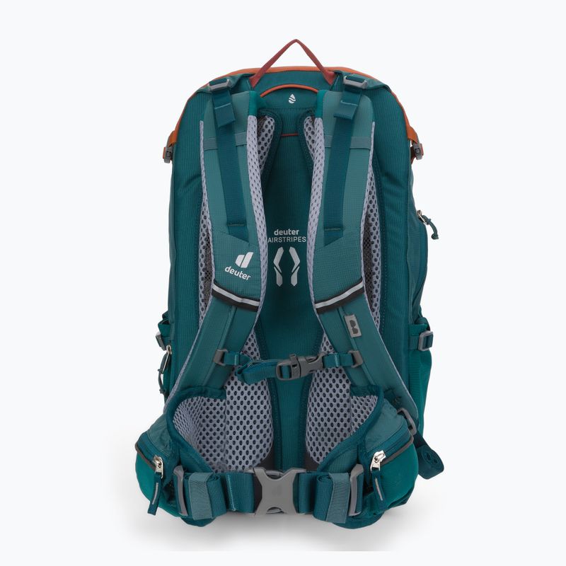 Рюкзак велосипедний Deuter Trans Alpine 24 l chestnut/deepsea 3