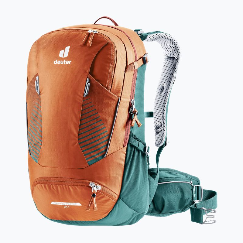 Рюкзак велосипедний Deuter Trans Alpine 24 l chestnut/deepsea 5